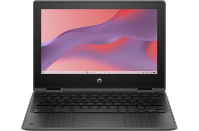 HP Chromebook Fortis x360 G3 J Intel® Celeron® N5100 29.5 cm (11.6") Touchscreen HD 4 GB LPDDR4x-SDRAM 32 GB eMMC Wi-Fi 6 (802.11ax) ChromeOS Black