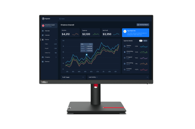 Lenovo ThinkVision T22i-30 computer monitor 54.6 cm (21.5") 1920 x 1080 pixels Full HD LED Black