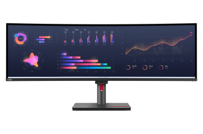 Lenovo ThinkVision P49w-30 computer monitor 124.5 cm (49") 5120 x 1440 pixels DQHD LED Black