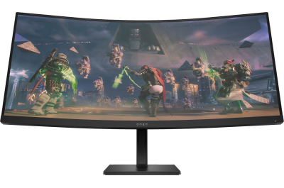 OMEN by HP 34 inch WQHD 165Hz Curved Gaming Monitor - OMEN 34c computer monitor 86.4 cm (34") 3440 x 1440 pixels Wide Quad HD LED Black