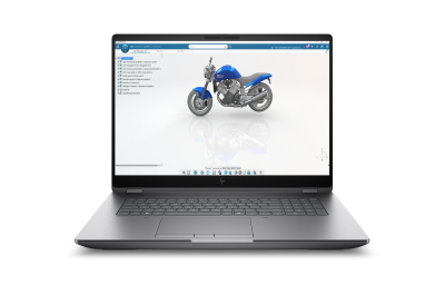 HP ZBook Fury G1i Wolf Pro Security Edition - Data Science Intel Core Ultra 7 255HX Mobile workstation 45.7 cm (18") WQXGA 64 GB DDR5-SDRAM 2 TB SSD NVIDIA RTX PRO 4000 Blackwell Wi-Fi 7 (802.11be) Windows 11 Pro AI Workstation, AI PC Silver AZERTY